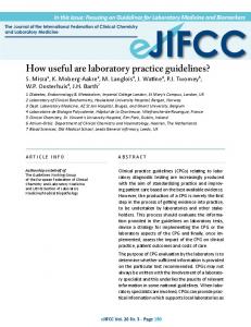 eJIFCC Vol 26 No 3 - July 2015