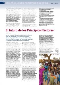 El futuro de los Principios Rectores