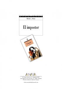 El impostor - Anaya Infantil y Juvenil