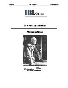 El lobo estepario - Biblioteca