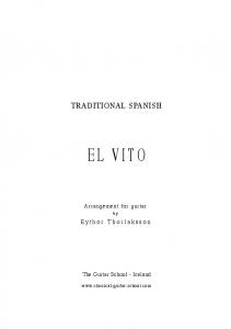 EL VITO - The Guitar School