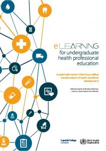 eLearning for undergraduate health professional education