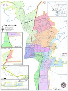 Election Map - city of Laredo