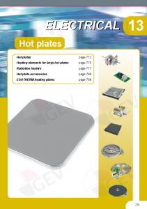 Electrical-Hot plates