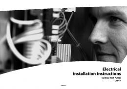 Electrical installation instructions