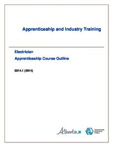 Electrician: Apprenticeship Course Outline
