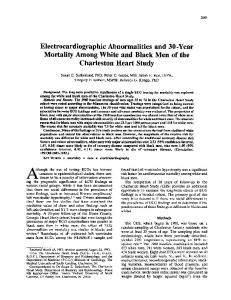 Electrocardiographic Abnormalities and 30-Year ...