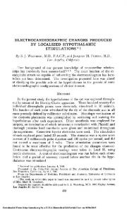 ELECTROCARDIOGRAPHIC CHANGES ...