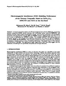 Electromagnetic Interference (EMI) - PIER Journals