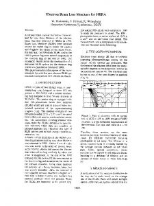 Electron Beam Loss Monitors for HERA