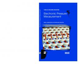 Electronic Pressure Measurement