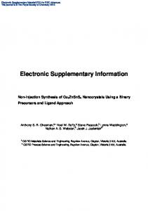 Electronic Supplementary Information