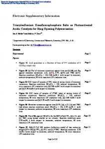 Electronic Supplementary Information