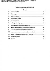 Electronic Supporting Information (ESI) - Royal Society of Chemistry