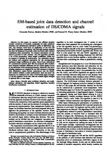 EM-based joint data detection and channel estimation ...