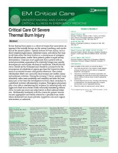 EM Critical Care - EB Medicine