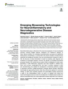 Emerging Biosensing Technologies for