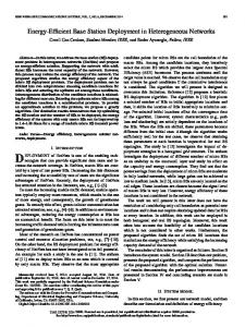 Energy-Efficient Base Station Deployment in Heterogeneous Networks