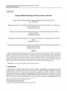 Energy Efficient Routing in Wireless Sensor Networks