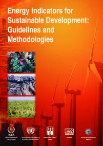 Energy Indicators for Sustainable Development: Guidelines and