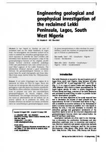 Engineering geological and geophysical investigation ... - Springer Link