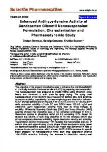 Enhanced Antihypertensive Activity of