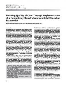 Ensuring quality of care through implementation ... - Wiley Online Library