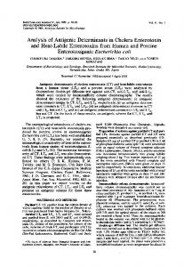 Enterotoxigenic Escherichia coli - Europe PMC