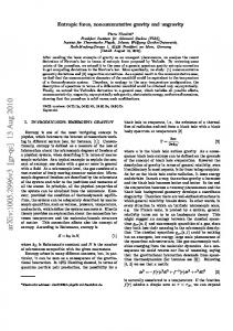 Entropic force, noncommutative gravity and ungravity