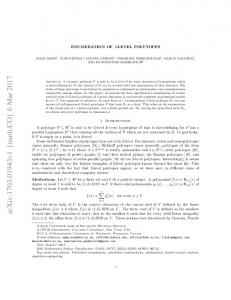 ENUMERATION OF 2-LEVEL POLYTOPES