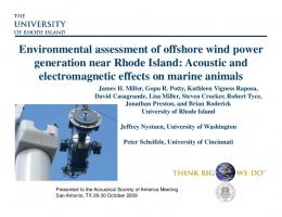 Environmental assessment of offshore wind power generation near ...