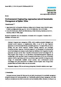 Environmental Engineering Approaches toward Sustainable ... - MDPI