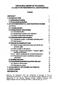 Environmental Geotechnics