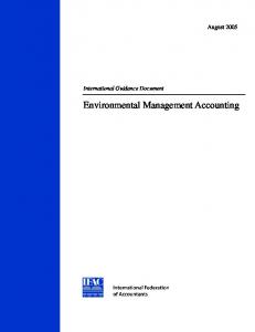 Environmental Management Accounting