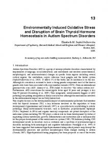 Environmentally Induced Oxidative Stress and ...