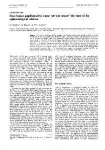 epidemiological evidence - Europe PMC