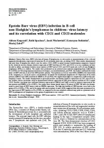 Epstein-Barr virus (EBV)