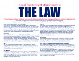 Equal Employment Opportunity is - EEOC