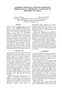 equipping artificial guitar players with biomechanical constrains - ICCMR