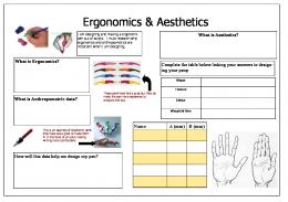 Ergonomics & Aesthetics