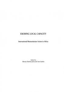 eroding local capacity - ALNAP