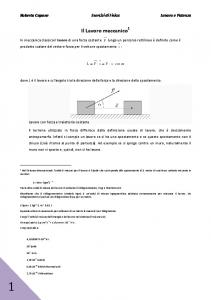 Esercizi Fisica I - Roberto Capone