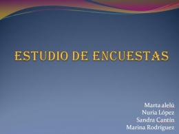 Estudio de Encuestas