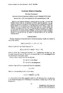 Euclidean Distance Mapping - CiteSeerX