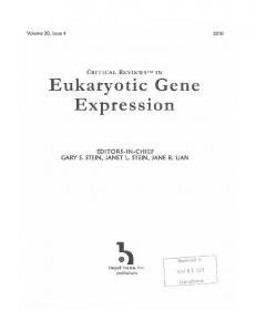 Eukaryotic Gene Expression