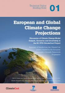 European and Global Climate Change Projections - ClimateCost ...