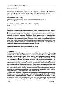 Evaluating a Bayesian approach to improve accuracy of individual ...