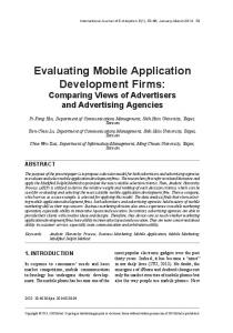 Evaluating Mobile Application Development Firms