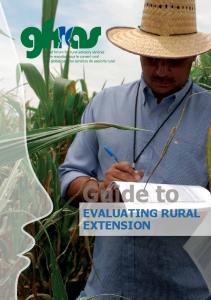 evaluating rural extension - gfras