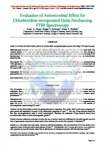 Evaluation of Antimicrobial Effect for Chlorhexidine ... - Semantic Scholar